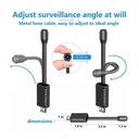 Flexible USB Camera Portable Smart Mini WiFi Hidden Spy Camera in Kenya Adjust camera angle at will