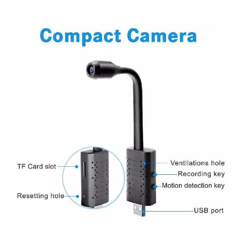 Flexible USB Camera Portable Smart Mini WiFi Hidden Spy Camera in Kenya