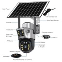 Solar Camera 4G Dual Lens SIM Slot 4MP PTZ in Kenya 4G Dual Lens Solar CCTV Camera in Kenya WiFi Dual Lens Solar CCTV parts explained