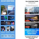 Solar Camera 4G Dual Lens SIM Slot 4MP PTZ in Kenya 4G Dual Lens Solar CCTV Camera in Kenya WiFi Dual Lens Solar CCTV more special specifications night vision cloud storage sd card storage