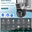 Solar Camera WiFi Dual Lens PTZ 4MP in Kenya best Dual Lens Solar Camera in Kenya 4G Solar Camera WiFi Solar Camera V380 Solar Camera Kenya Quick features
