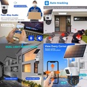 Solar Camera WiFi Dual Lens PTZ 4MP in Kenya best Dual Lens Solar Camera in Kenya 4G Solar Camera WiFi Solar Camera V380 Solar Camera Kenya two way audio outdoor solar camera in Kenya best with double lens two lens Solar CCTV Kenya