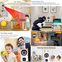 4G Dual Lens Mini PTZ Camera Indoor 4MP with SIM Slot in Kenya Best 4G Camera dual lens PTZ Indoor mini camera quick specification features auto tracking two way audio 4G Camera and Humanoid ai detection