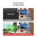 WiFi Dual Lens Mini PTZ Camera Indoor 4MP in Kenya the best dual lens indoor mini WiFi PTZ security camera in Kenya no blindspot CCTV Kenya