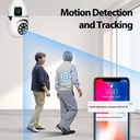 Dual Lens PTZ Bulb Camera 360° 1080P with Motion Tracking, Night Vision Two-Way Audio in Kenya the best dual lens PTZ bulb camera WiFi Camera PTZ in Kenya 360 Bulb Camera motion detection and tracking of bulb WiFi Camera Kenya