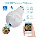 Bulb Camera CCTV 360 Degree, Full HD Nanny Camera