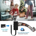 Pinhole Strip WiFi Camera Hidden Mini Spy Camera 90° Battery Inbuilt Antennae in Kenya loop recording and SD card and cloud storage