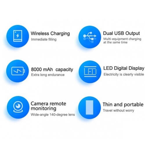 Power Bank WiFi Camera Hidden Spy Camera in Kenya features of spy camera power bank design in kenya