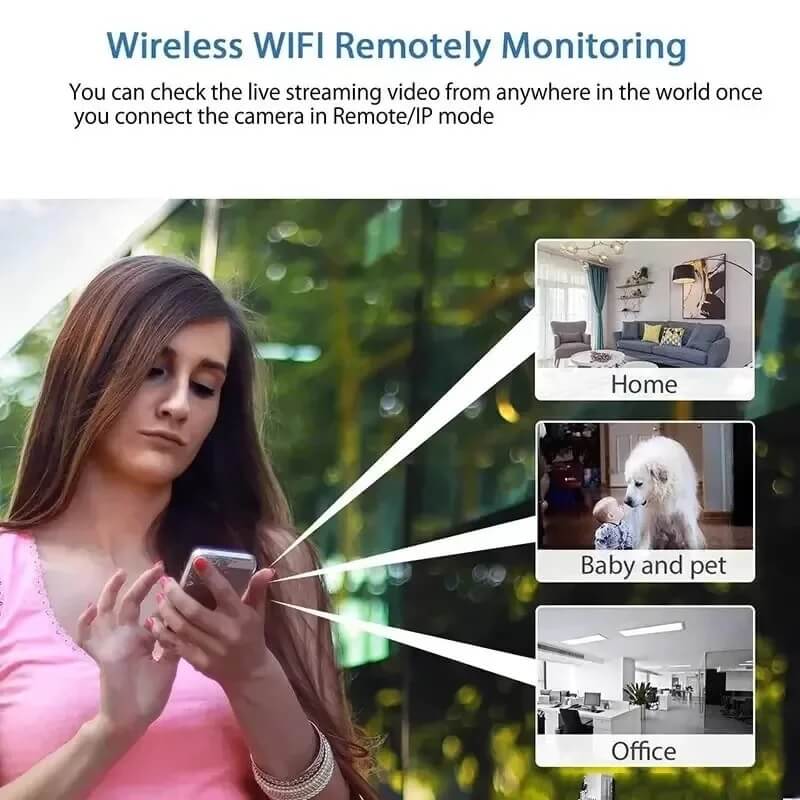 Bulb Holder WiFi Camera Full HD Hidden Spy Camera in Kenya Monitor remotely via WiFi