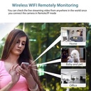 Bulb Holder WiFi Camera Full HD Hidden Spy Camera in Kenya Monitor remotely via WiFi