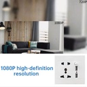 Wall Socket WiFi Camera Hidden Spy Mini Camera Wall Plug with USB Ports in Kenya High Resolution 1080P wall socket camera in Kenya