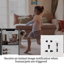 Wall Socket WiFi Camera Hidden Spy Mini Camera Wall Plug with USB Ports in Kenya motion detection alerts spy WiFi camera