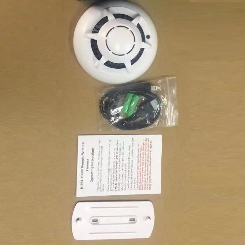 UFO Smoke Detector WiFi Camera Full HD Hidden Spy Camera in Kenya Packaging of nanny WiFi Camera smoke detector spy camera in Kenya