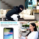 Table Clock Camera WiFi 4K Hidden Spy Alarm Digital Clock Nanny Camera in Kenya Motion detection alerts Hidden Spy WiFi Nanny Camera in Kenya
