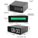 Alarm Clock WiFi Camera 4K Hidden Spy Table Clock Nanny Camera in Kenya Parts and dimensions of sleek digital table alarm clock in Nairobi Kenya