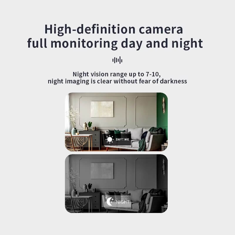 Alarm Clock WiFi Camera 4K Hidden Spy Table Clock Nanny Camera in Kenya Clear night vision digital table clock WiFi camera hidden spy nanny in Nairobi Kenya