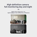 Alarm Clock WiFi Camera 4K Hidden Spy Table Clock Nanny Camera in Kenya Clear night vision digital table clock WiFi camera hidden spy nanny in Nairobi Kenya