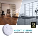 Smoke Detector WiFi Camera Hidden Spy Nanny Cam in Kenya with night vision Full HD Phone App