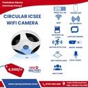 Circular 360° WiFi Camera Fisheye Nanny Cam ICSEE 1080P best cheapest Fisheye lens Camera