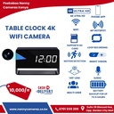 Table Clock Camera WiFi 4K Hidden Spy Alarm Digital Clock Nanny Camera in Kenya