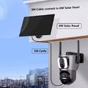 Ubox Dual Lens 4G WiFi Solar Camera SD200 Solar camera mounting installation in Kenya