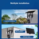 Ubox Dual Lens 4G WiFi Solar Camera SD200 Solar camera mounting installation in Kenya