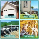 Ubox 4G WiFi Solar Camera CCTV PTZ 3MP S40 in Kenya multi application Security CCTV camera in Kenya phone app Nairobi for farm security solar camera, pet monitor, home security and garage monitoring