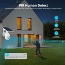 Ubox WiFi 4G Solar Camera CCTV PTZ 3MP S10 in Kenya PIR humanoid detection Solar 4G WiFi Nairobi