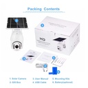 Ubox WiFi 4G Solar Camera CCTV PTZ 3MP S10 in Kenya packaging in Kenya