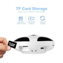 Circular Fisheye WiFi Camera in Nairobi Kenya Smoke Detector Nanny Cam in Nairobi Kenya ICSE 1080P 360 degree SD card features loop recording nanny camera memory card storage