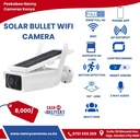Bullet WiFi Solar Camera CCTV 4MP Outdoor Motion Detection