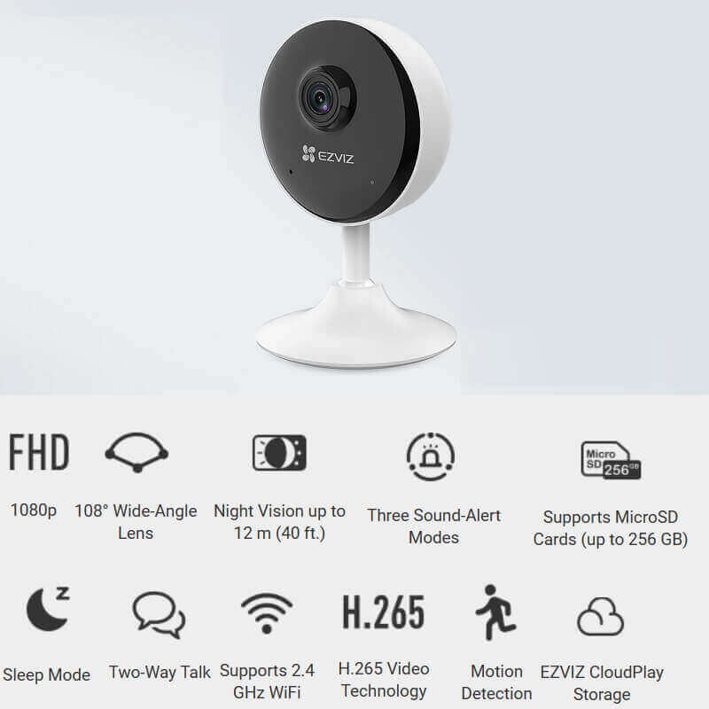 Ezviz CS C1C B WiFi Camera1080P in Kenya Ezviz C1C  CIC-B 1080P in Nairobi Kenya Features