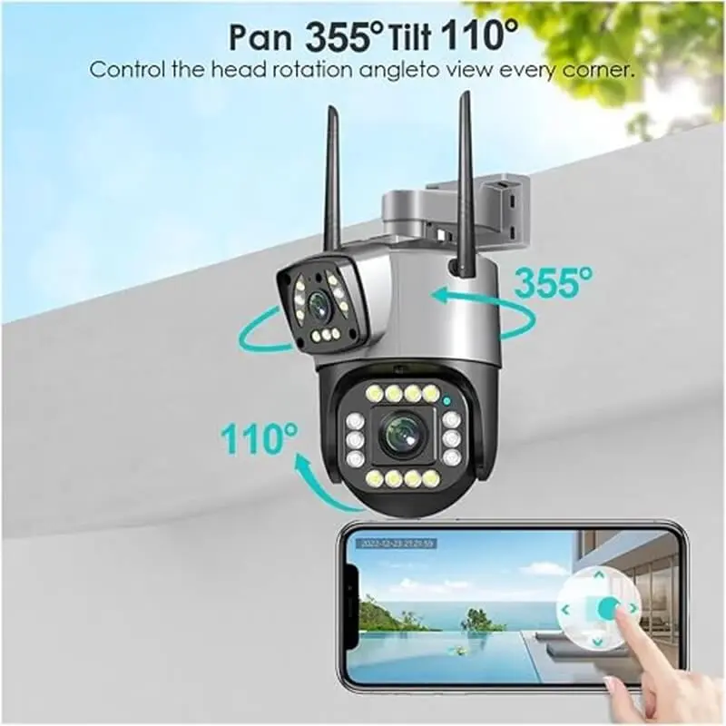 4G WiFi Camera Outdoor fwith PTZ feature.webp