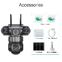 V830 4G WiFi Triple lens solar camera -Accessories.webp
