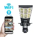 WiFi Triple Lens Floodlight Solar Camera front view.webp