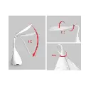 Desk lamp camera with a 360 degrees rotatable lamp .webp
