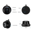 Mini WiFi Hidden Camera 1080P, Night Vision & Hanging Hook Mini WiFi Hidden Camera 1080P, Night Vision With a Hanging Hook in Nairobi Kenya Dimensions