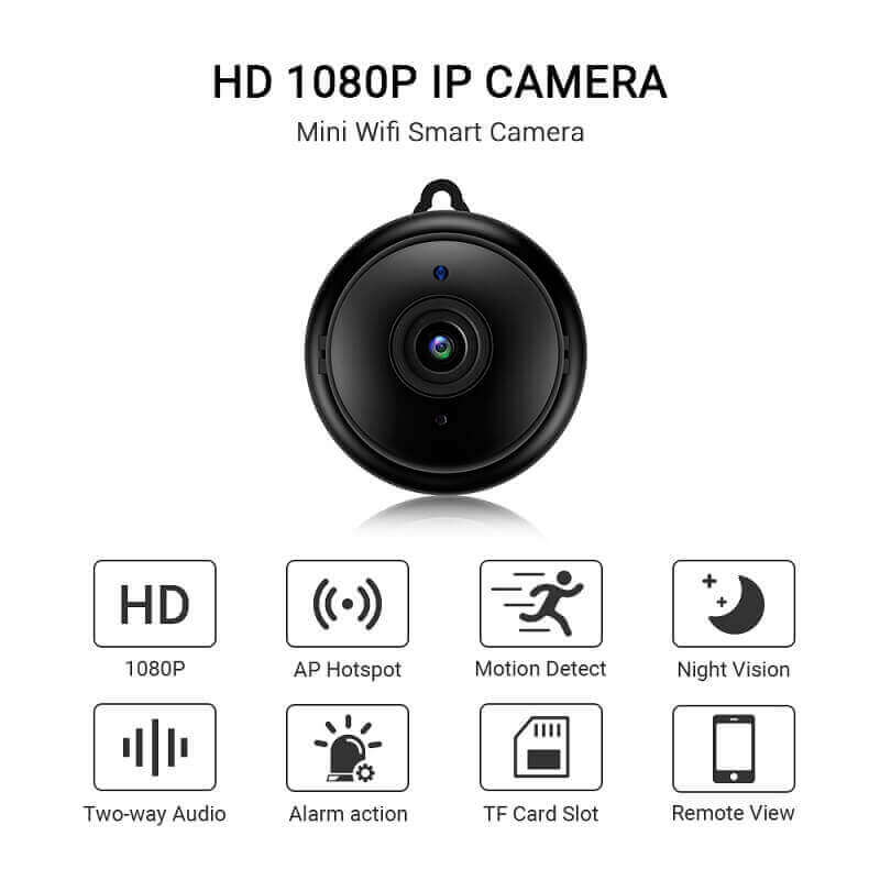 Mini WiFi Hidden Camera 1080P, Night Vision & Hanging Hook Mini WiFi Hidden Camera 1080P, Night Vision With a Hanging Hook in Nairobi Kenya Features