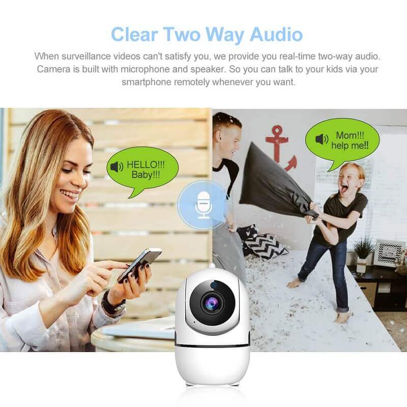 PTZ WiFi Camera Auto Tracking Mini Nanny Cam CCTV YCC365 Intelligent Auto Tracking PTZ WiFi IP Standalone CCTV Camera Nairobi Cloud Storage in Nairobi Kenya 1 auto tracking PTZ WiFi Camera, WiFi Camera wifi camera in kenya with clear two way audio