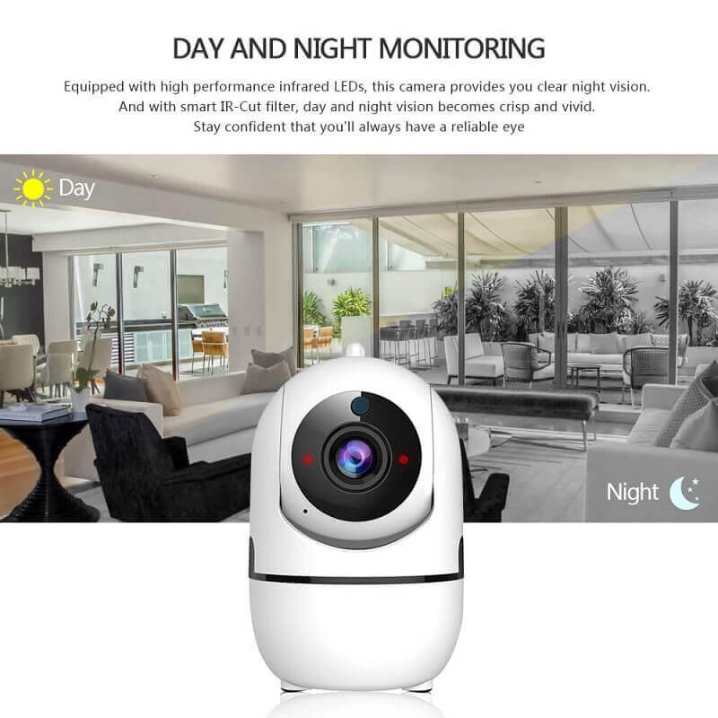PTZ WiFi Camera Auto Tracking Mini Nanny Cam CCTV YCC365 Intelligent Auto Tracking PTZ WiFi IP Standalone CCTV Camera Nairobi Cloud Storage in Nairobi Kenya 1 auto tracking PTZ WiFi Camera, WiFi Camera night vision wifi nanny camera