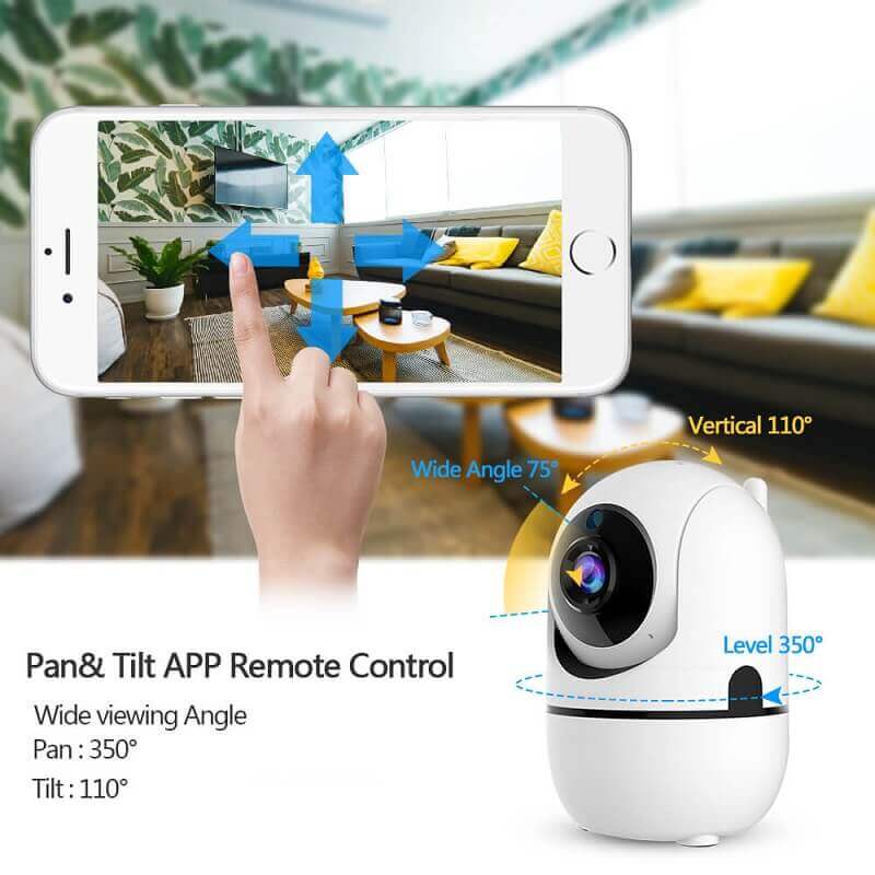 PTZ WiFi Camera Auto Tracking Mini Nanny Cam CCTV YCC365 Intelligent Auto Tracking PTZ WiFi IP Standalone CCTV Camera Nairobi Cloud Storage in Nairobi Kenya 1 auto tracking PTZ WiFi Camera, WiFi Camera night vision wifi nanny camera PTZ Wifi Nanny camera in Kenya Pan Tilt Remote Control