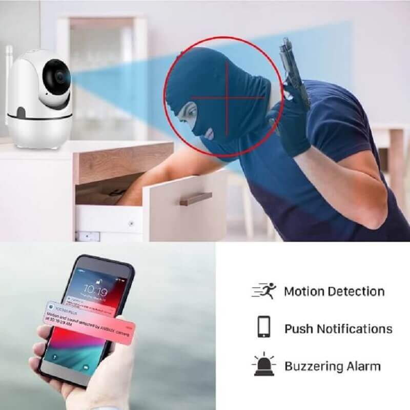 PTZ WiFi Camera Auto Tracking Mini Nanny Cam CCTV YCC365 Intelligent Auto Tracking PTZ WiFi IP Standalone CCTV Camera Nairobi Cloud Storage in Nairobi Kenya 1 auto tracking PTZ WiFi Camera, WiFi Camera night vision wifi nanny camera Motion Detection