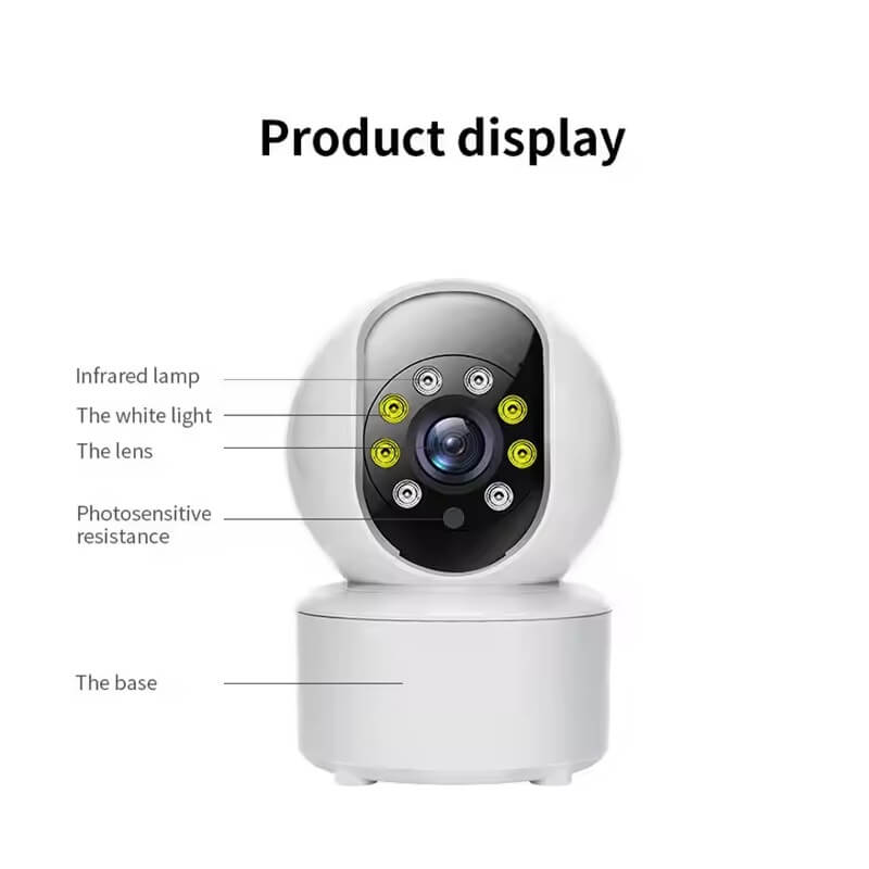 PTZ WiFi Mini Camera 1080P Auto Tracking Smart ICSEE 1080P Auto Trackinf PTZ WiFi Mini Camera Remote Control Nanny Cam Baby Monitor in Kenya 5
