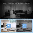 PTZ WiFi Mini Camera 1080P Auto Tracking Smart ICSEE 1080P Auto Trackinf PTZ WiFi Mini Camera Remote Control Nanny Cam Baby Monitor in Kenya Night Vision
