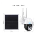 Solar WiFi Camera PTZ Single Lens in Kenya WiFi Solar Camera PTZ 1080P in Kenya Dimensions