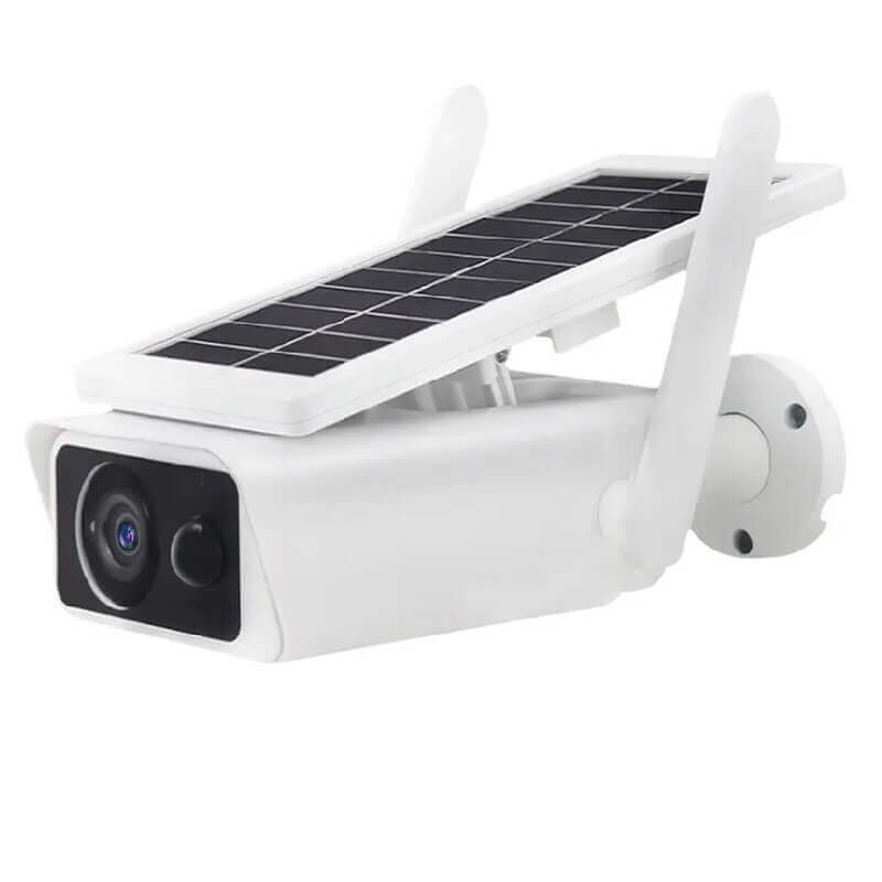 Bullet WiFi Solar Camera CCTV 4MP Outdoor Motion Detection