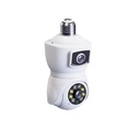 Dual Lens Bulb Camera Smart 360° E9 PTZ 2MP with Motion Tracking and Night Vision in Kenya