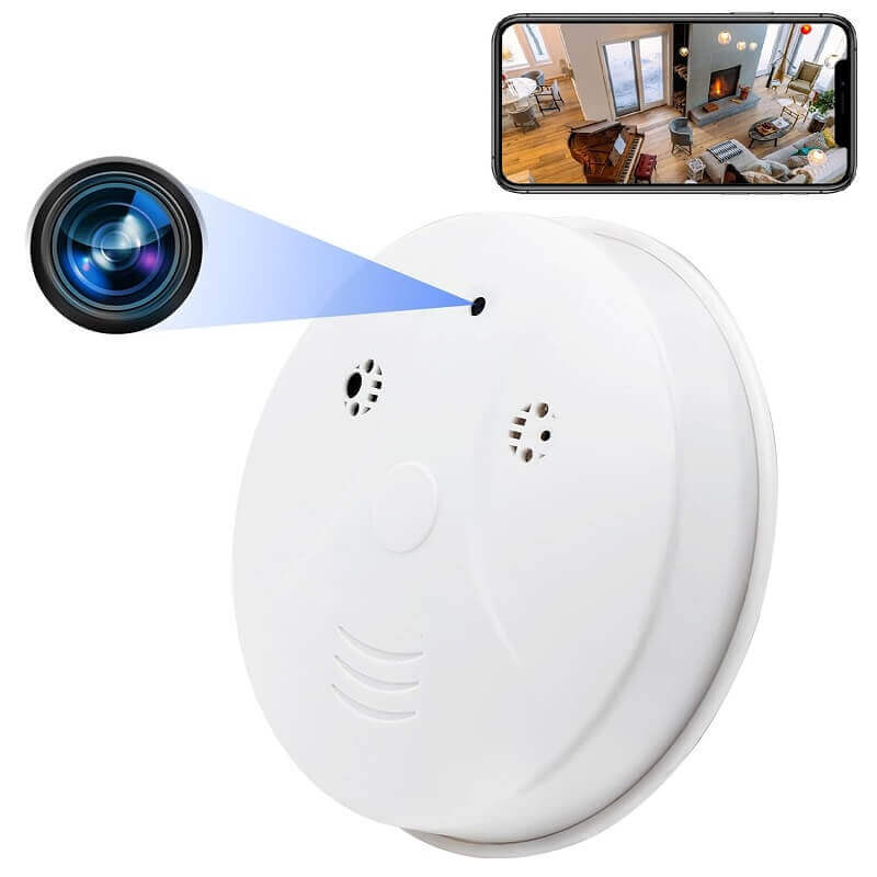 Smoke Detector Camera WiFi Hidden Spy Nanny Cam in Kenya