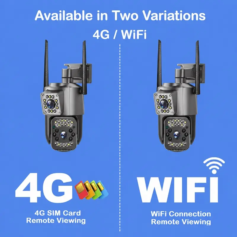 V380 Dual Lens 4G WiFi Camera Outdoor in Kenya
