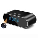 Round Alarm Clock Camera: Table Spy Hidden Nanny Cam 1080P WiFi